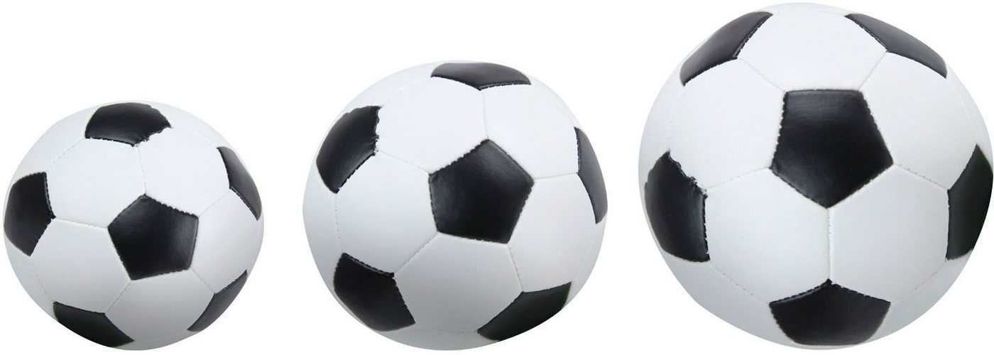 Lena® Softball Soft-Fußbälle, 3er-Set, verschiedene Größen von Lena®
