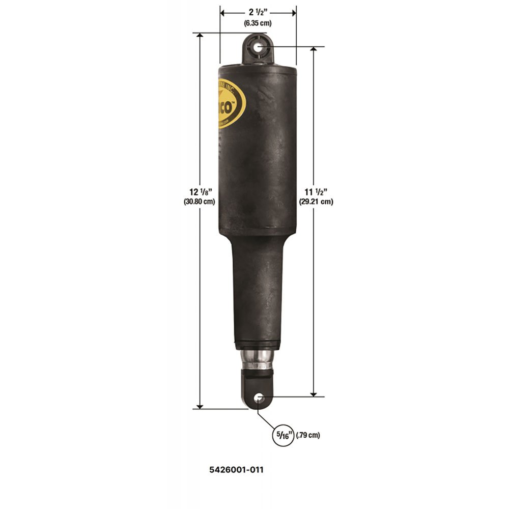 Lenco Marine Superstrong 24v Piston Silber von Lenco Marine