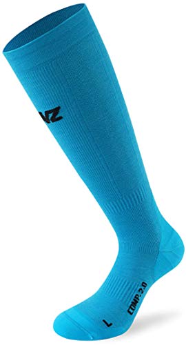 Lenz Compression 2.0 Merino Socken (Red,L) von Lenz