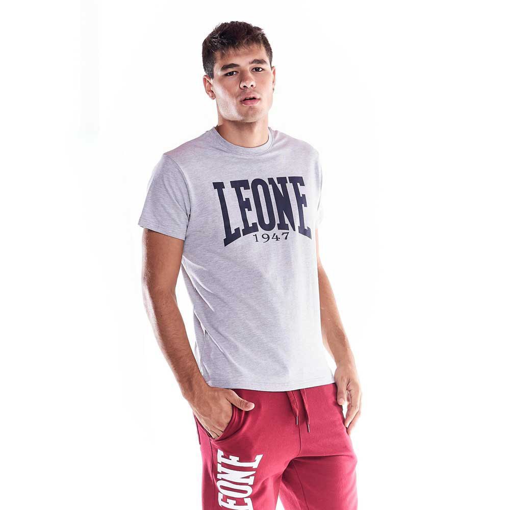 Leone Apparel Basic Short Sleeve T-shirt Grau S Mann von Leone Apparel