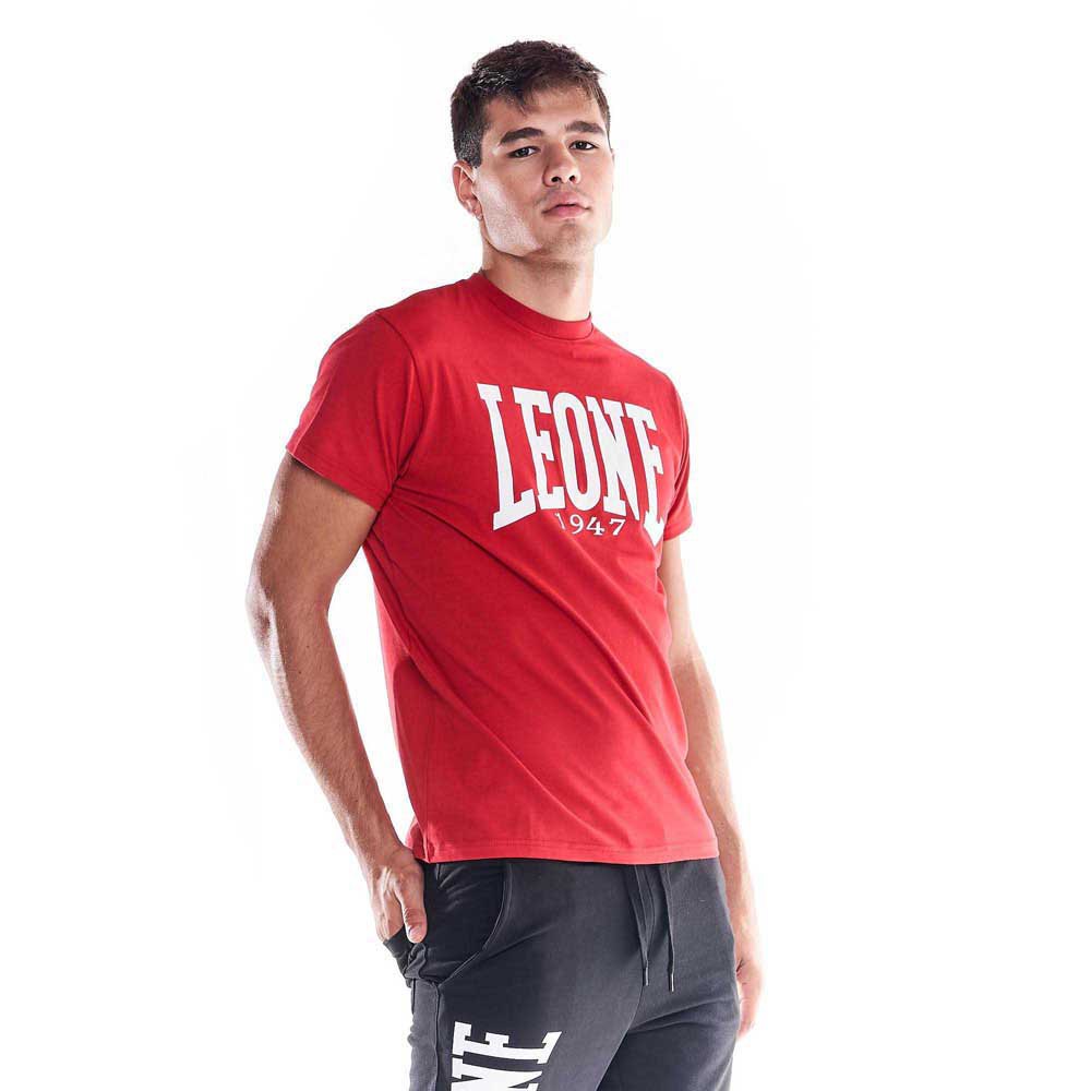 Leone Apparel Basic Short Sleeve T-shirt Rot S Mann von Leone Apparel