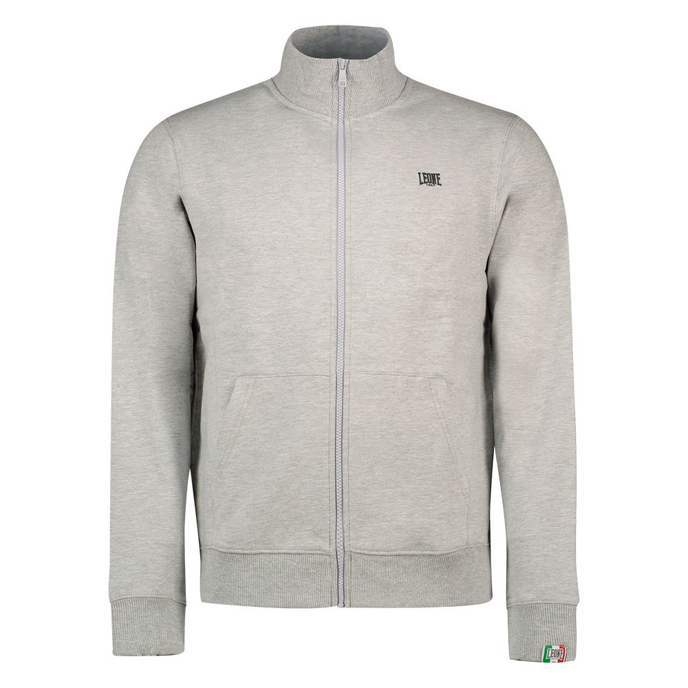 Leone Apparel Basic Small Logo Full Zip Sweatshirt  L Mann von Leone Apparel