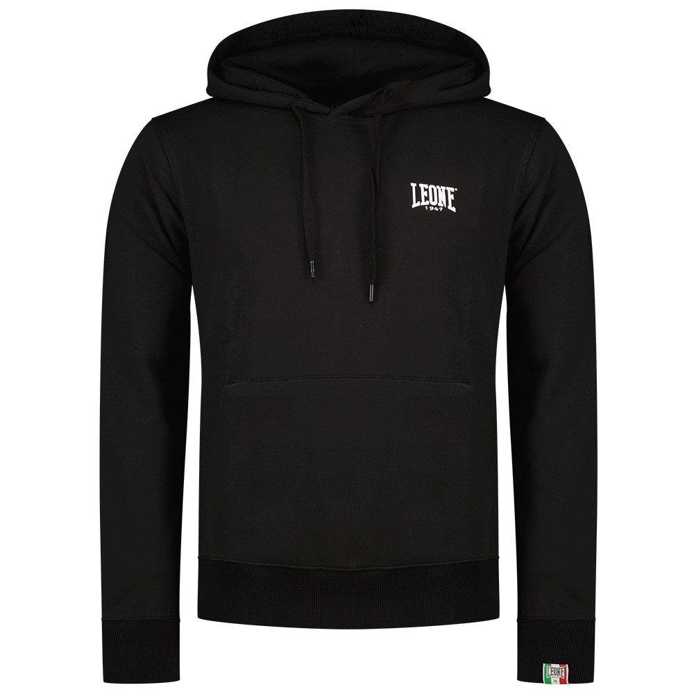 Leone Apparel Basic Small Logo Hoodie Schwarz XL Mann von Leone Apparel