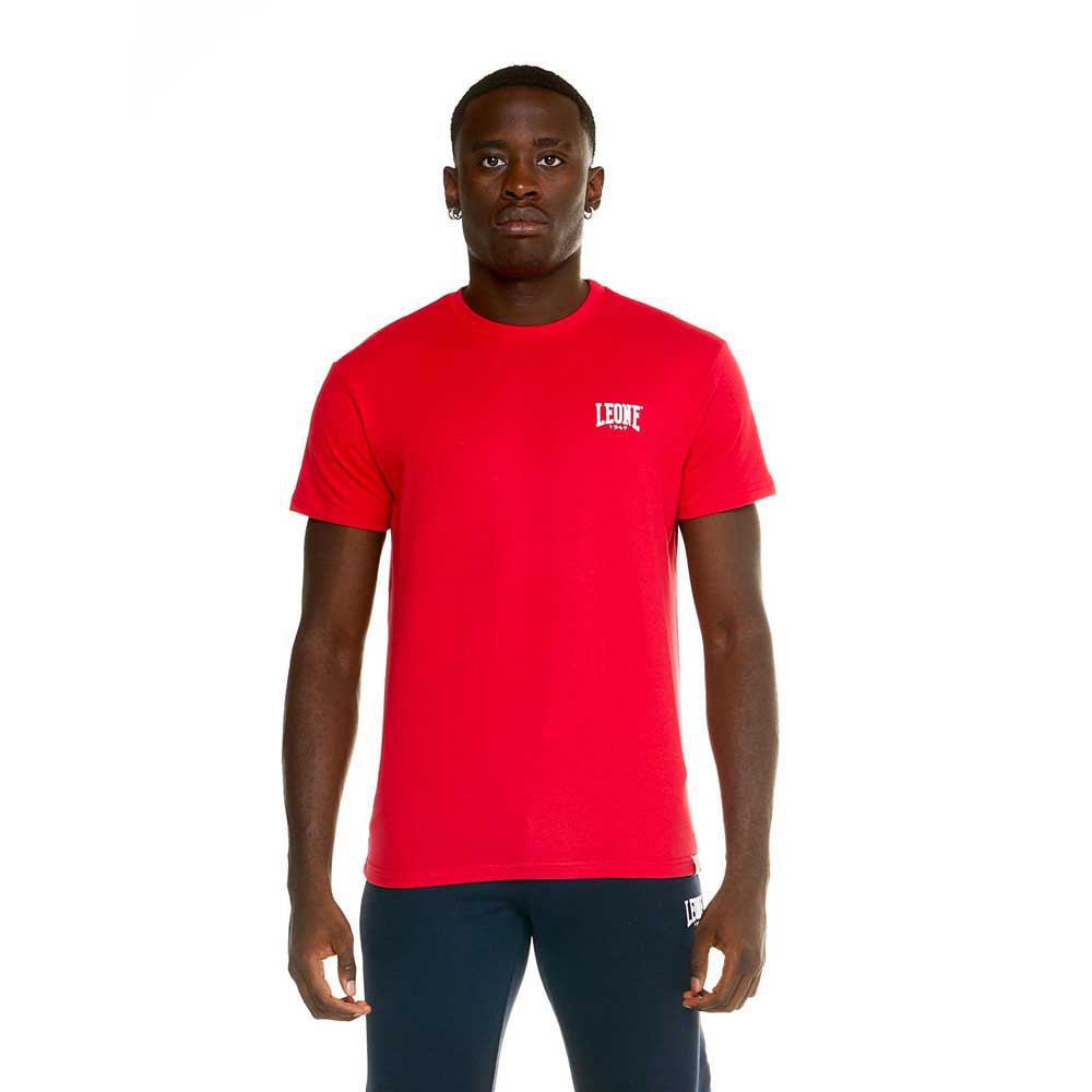 Leone Apparel Basic Small Logo Short Sleeve T-shirt Rot M Mann von Leone Apparel