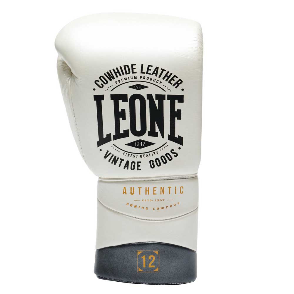 Leone1947 Authentic 2 Artificial Leather Boxing Gloves Weiß 10 oz von Leone1947