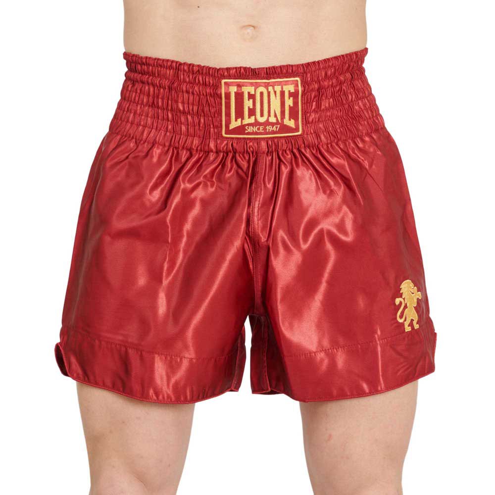 Leone1947 Basic 2 Thaibox Trunks Rot L Mann von Leone1947