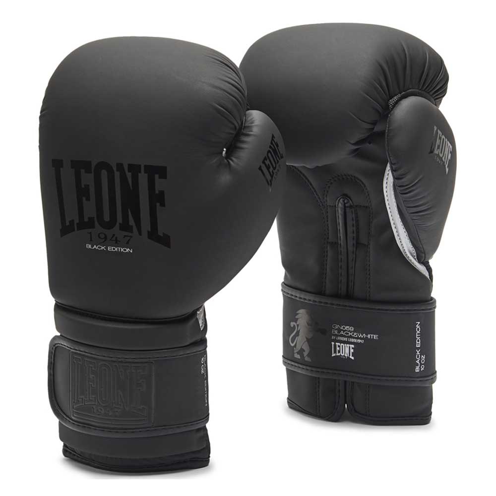 Leone1947 Black Edition Combat Gloves Schwarz 14 oz von Leone1947