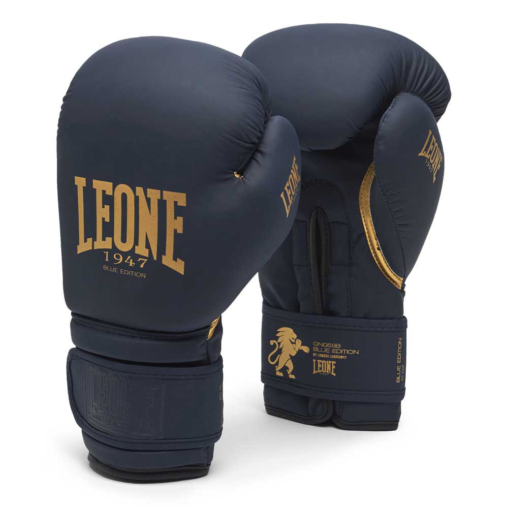 Leone1947 Blue Edition Combat Gloves Schwarz 10 oz von Leone1947