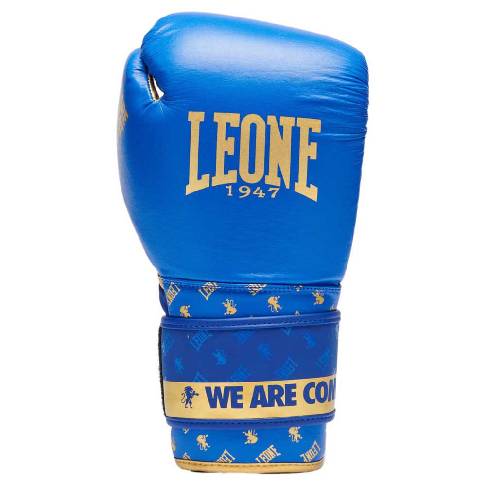Leone1947 Dna Artificial Leather Boxing Gloves Blau 10 oz von Leone1947