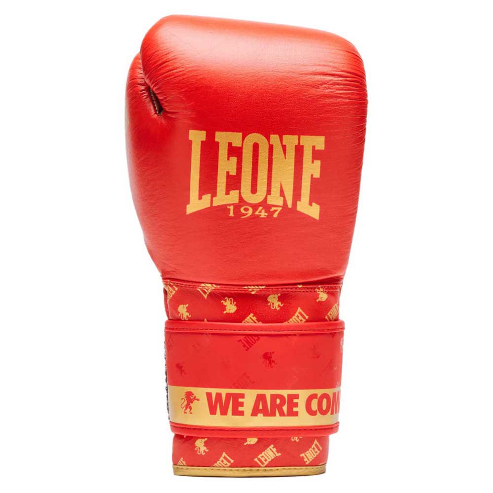 Leone1947 Dna Artificial Leather Boxing Gloves Orange 10 oz von Leone1947