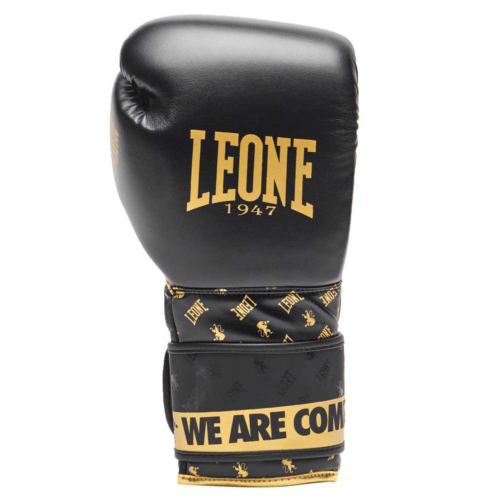 Leone1947 Dna Artificial Leather Boxing Gloves Schwarz 14 oz von Leone1947
