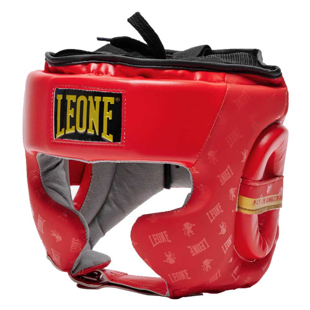 Leone1947 Dna Head Gear With Cheek Protector Rot L von Leone1947