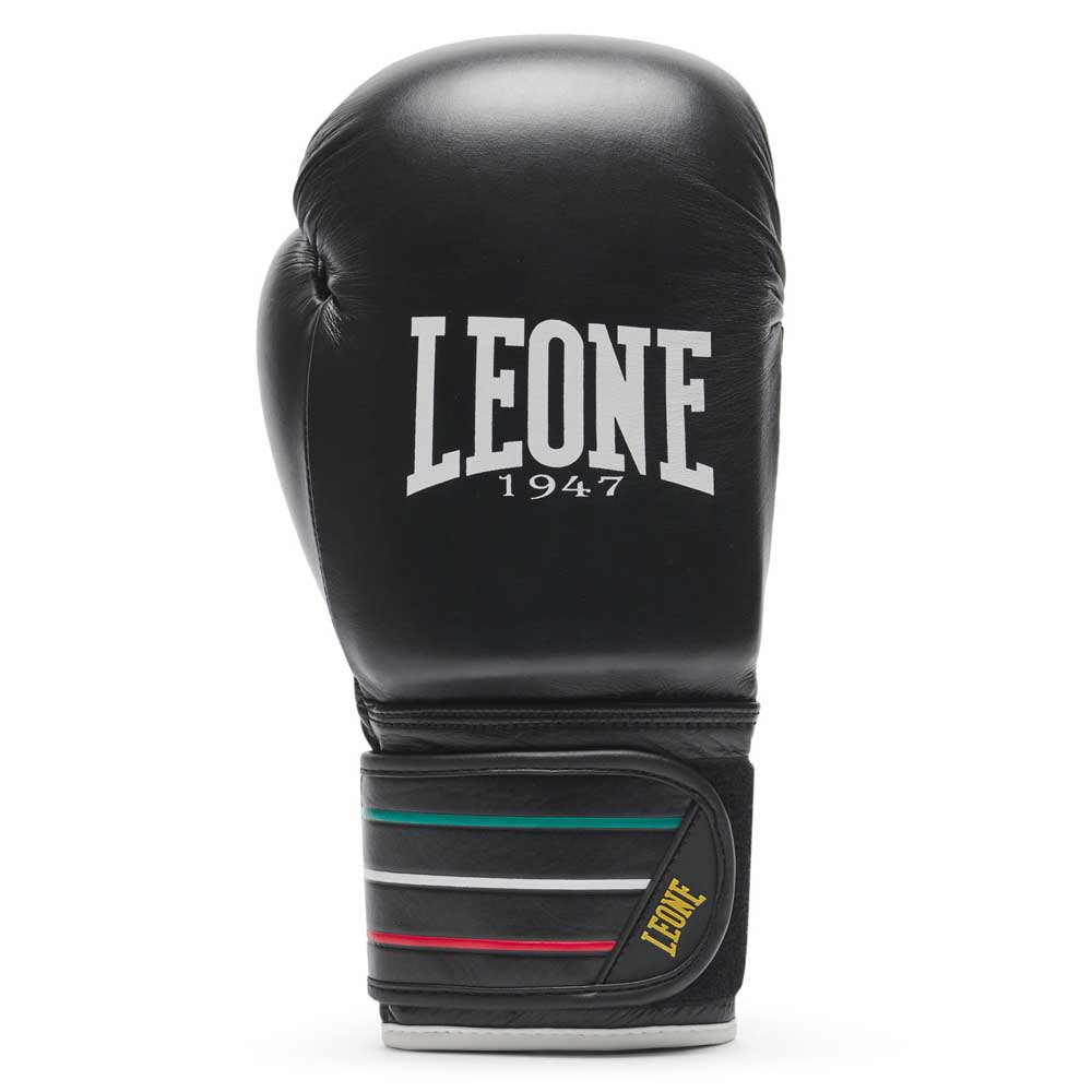 Leone1947 Flag Artificial Leather Boxing Gloves Schwarz 10 oz von Leone1947