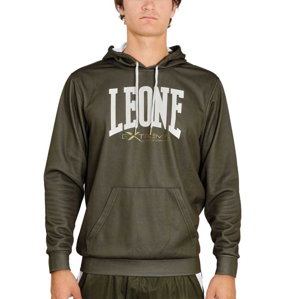 Leone1947 Logo Hoodie Grün M Mann von Leone1947