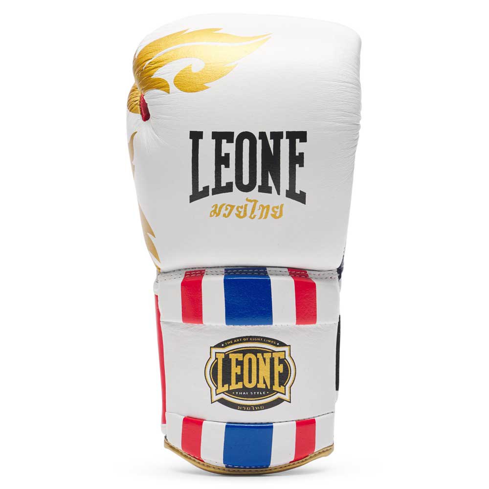 Leone1947 Thai Style Artificial Leather Boxing Gloves Weiß 10 oz von Leone1947