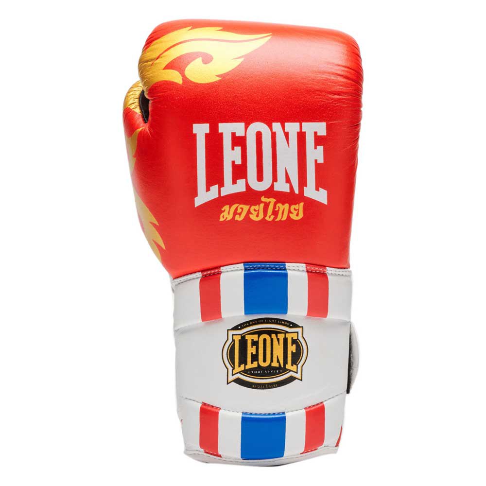 Leone1947 Thai Style Artificial Leather Boxing Gloves Rot 10 oz von Leone1947