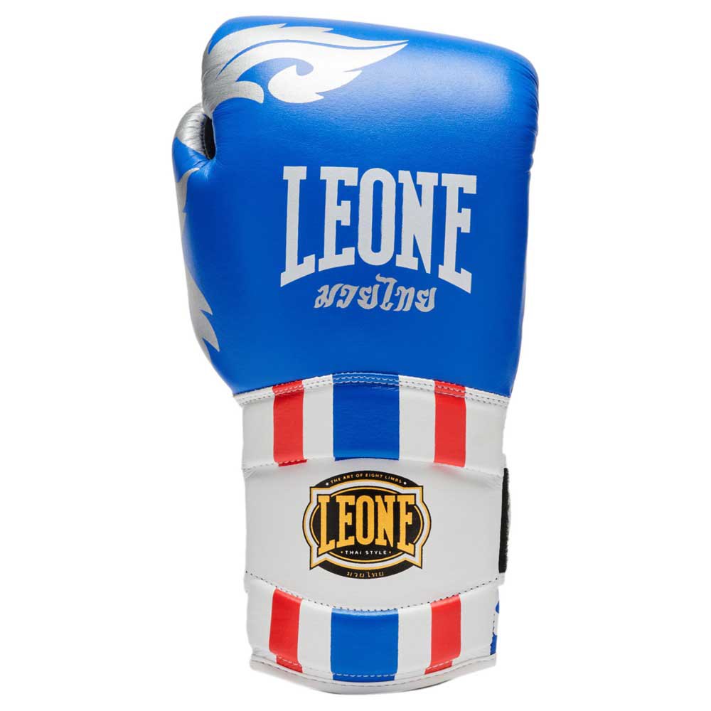 Leone1947 Thai Style Artificial Leather Boxing Gloves Blau 12 oz von Leone1947