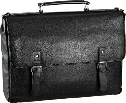 Leonhard Heyden Berlin Aktentasche Leder 35 cm Laptopfach von Leonhard Heyden