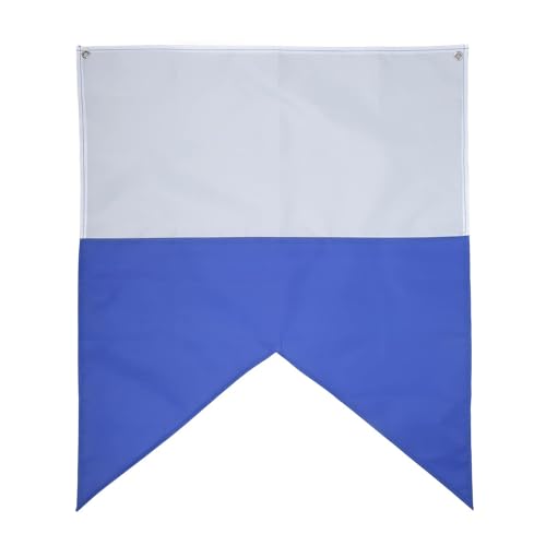 Lerpwige Internationale Tauchflaggen Blau Und Weiße Universalboote Tauchboote Marker Zum Schnorcheln Unter Wasseraktivität Tauchflags von Lerpwige
