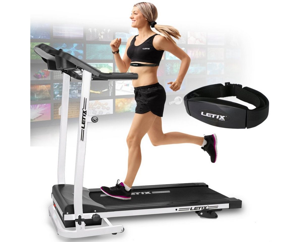 Letix Sports Laufband Speedrunner mit LCD-Display Motorisiertes Fitnessgerät (Heimtrainer elektrisch), mit Bluetooth & APP Funktion von Letix Sports