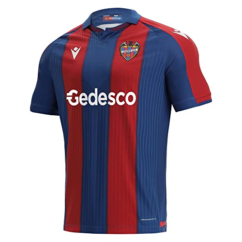 Levante UD Offizieller Club-Shirt ,Shirt,Unisex,Blau & Burgund,M von Levante UD