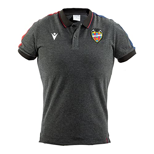 Levante UD Offizieller Club-Freizeit-Poloshirt ,Shirt,Männer,Dunkelgrau,M von Levante UD