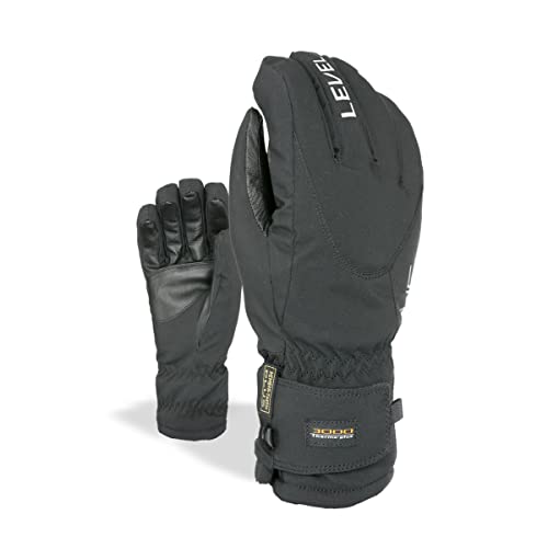 LEVEL Herren Handschuhe Alpine, Black, 9,5/XL von Level