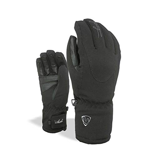 LEVEL Damen Apline Handschuhe, Black, 8/M von LEVEL
