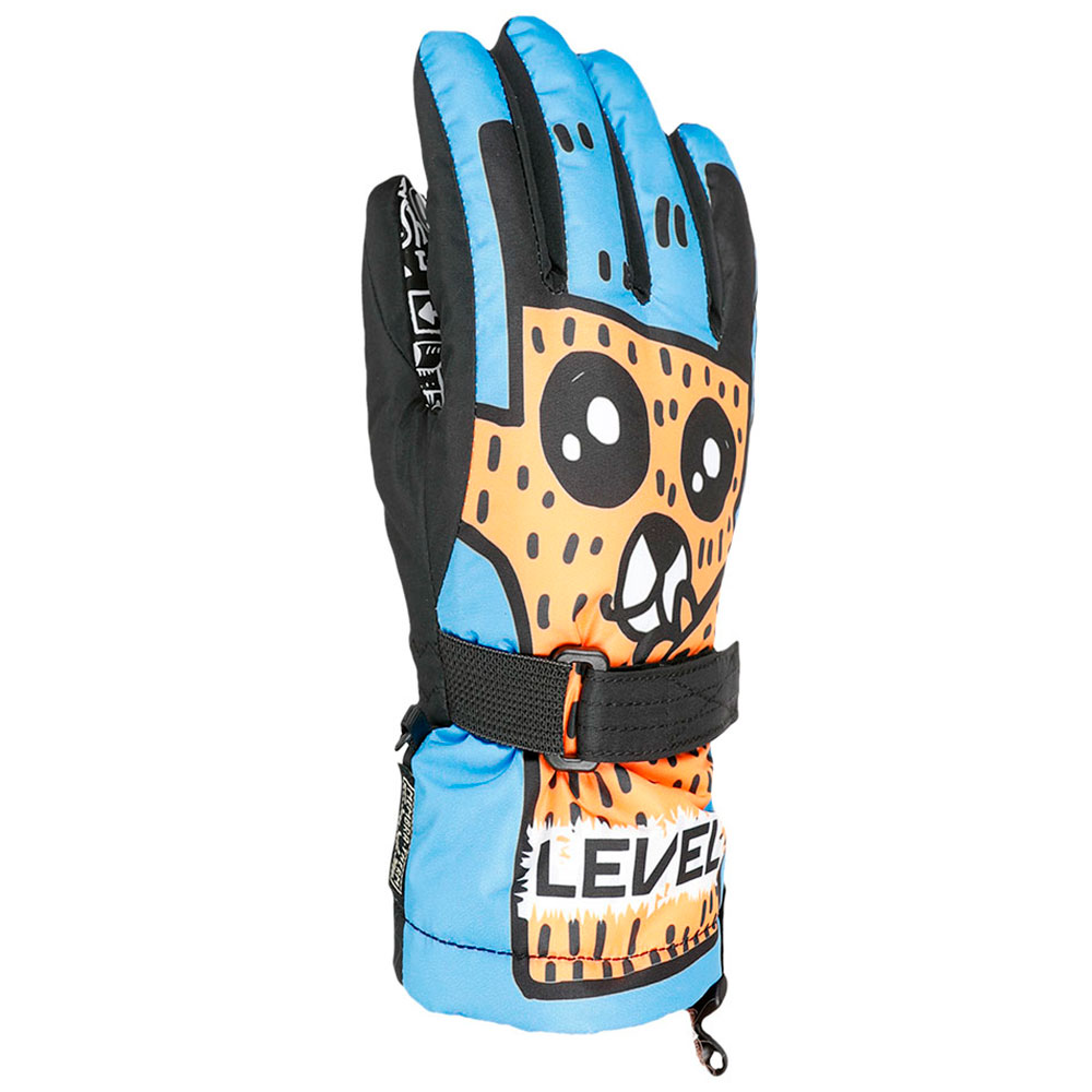 Level Gloves Blau 5-6 Years Junge von Level