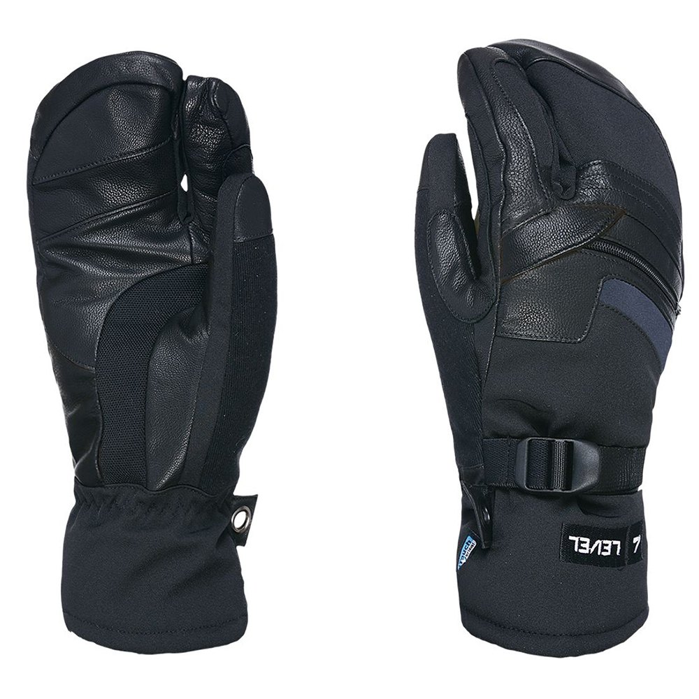 Level Ranger Trigger Leather Gloves Schwarz L Mann von Level