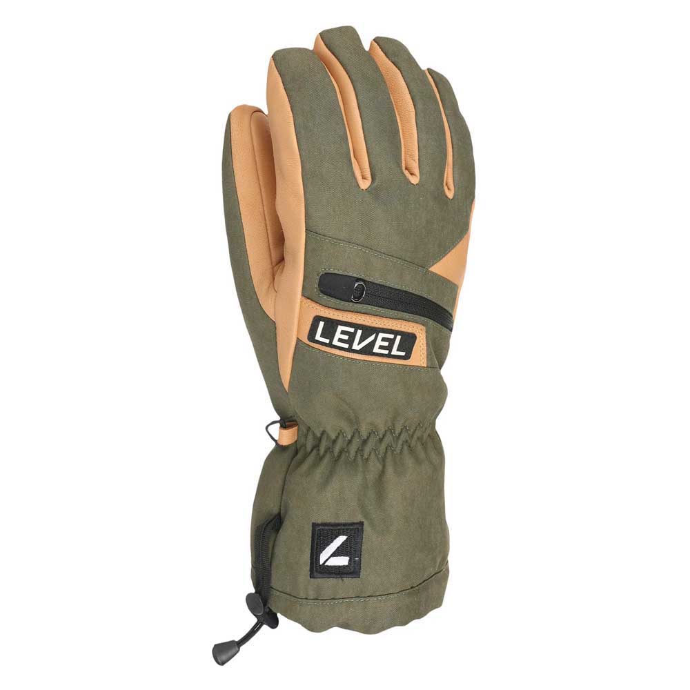 Level Switchback Gloves Grün M Mann von Level