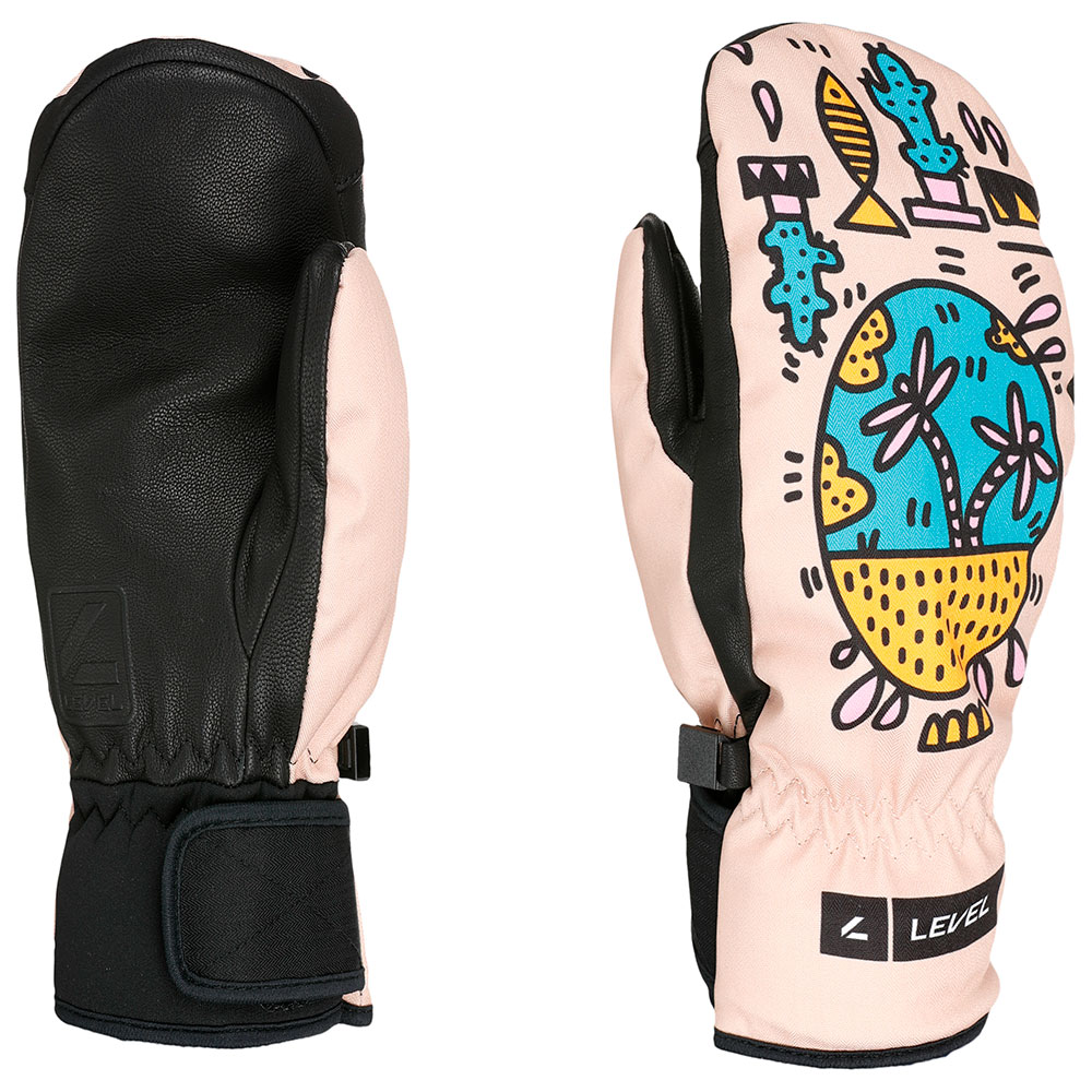 Level Vertigo Pro Mittens Rosa 2XS Mann von Level
