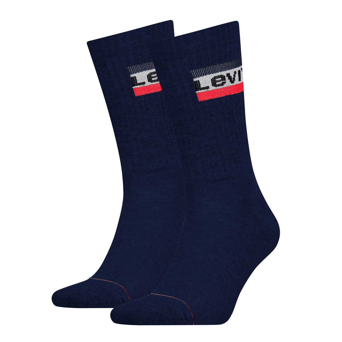 2 Paar Levis 144NDL Regular Cut SPR Unisex Socken Strümpfe 902012001 von Levi&#039;s