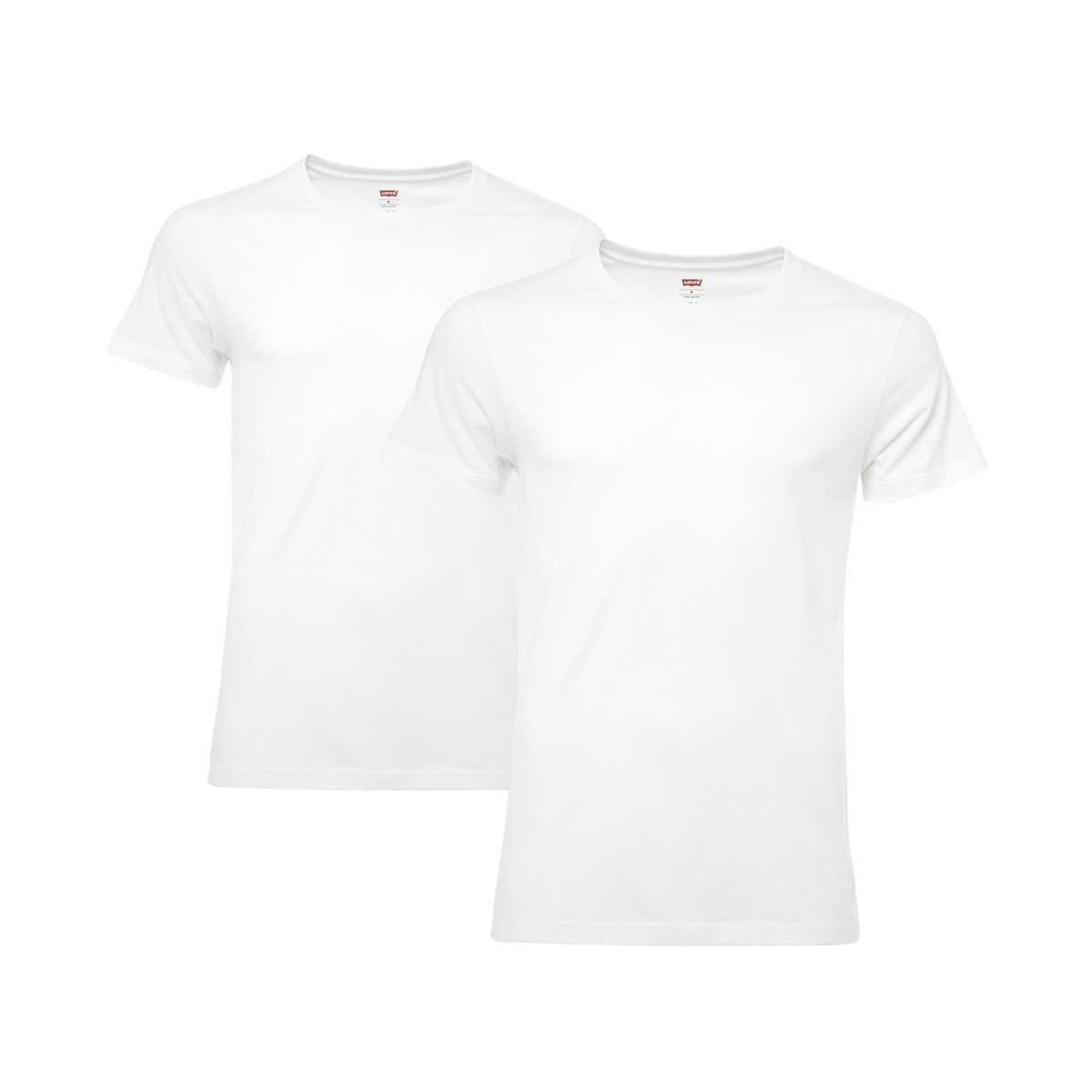 2 er Pack Levis Crew T-Shirt Men Herren Unterhemd Rundhals von Levi&#039;s