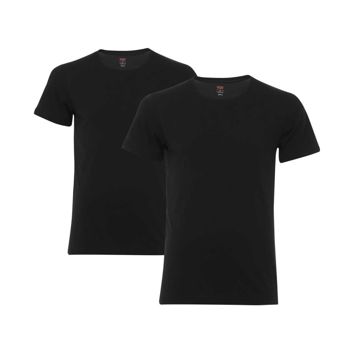 2 er Pack Levis Crew T-Shirt Men Herren Unterhemd Rundhals von Levi&#039;s