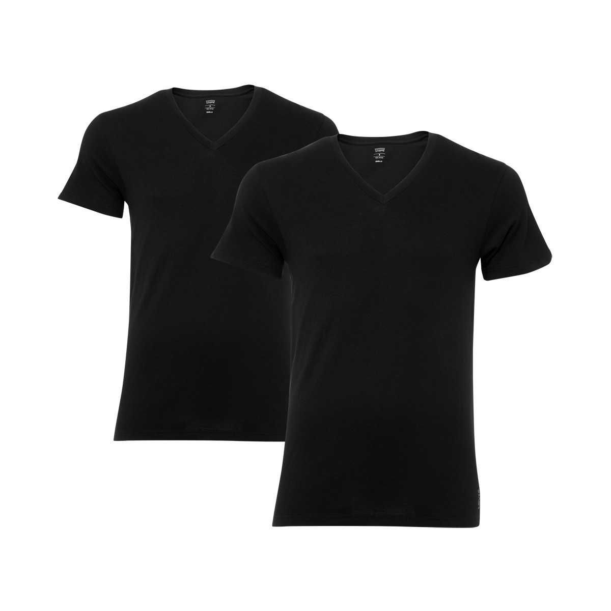 2 er Pack Levis V-Neck T-Shirt Men Herren Unterhemd V-Ausschnitt von Levi&#039;s