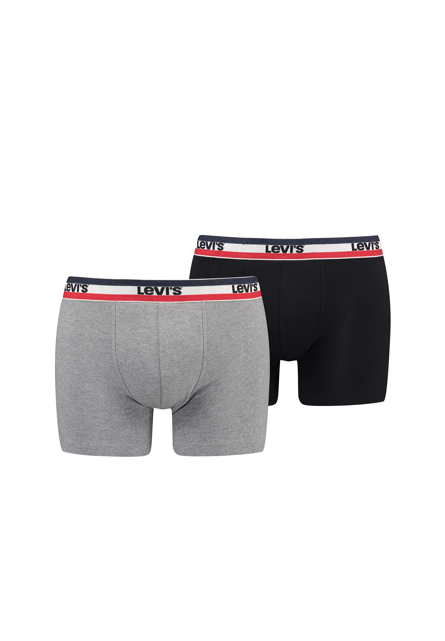Levi&#039;s Sportswear Logo Herren Boxershorts Unterwäsche aus Bio-Baumwolle im 2er P... von Levi&#039;s