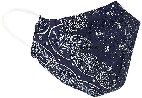 Levi's Unisex 1pk Reusable Face Cover Bandana, Navy, L von Levi's