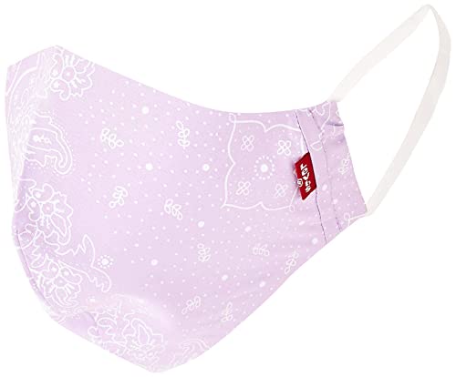 Levi's Unisex 1pk Reusable Face Cover Bandana, Purple, L von Levi's