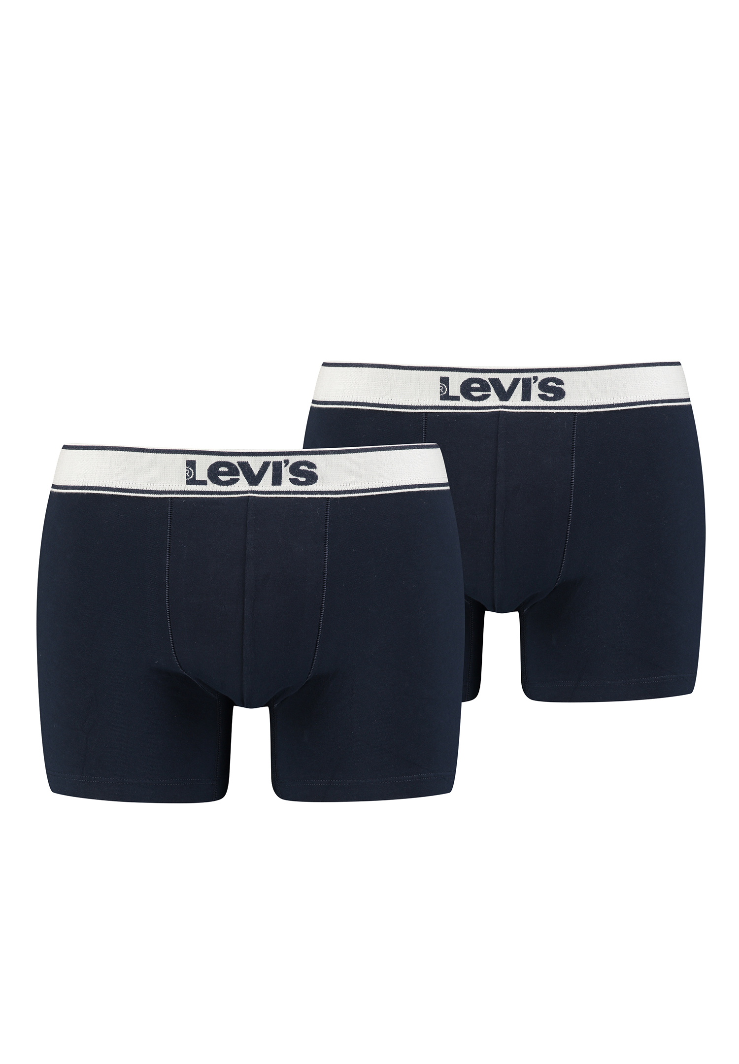 Levi&#039;s Vintage Heather Herren Boxershorts Unterwäsche Retroshorts 2er Pack von Levi&#039;s