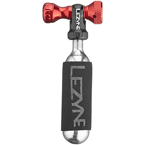 Lezyne Control Drive CO2 Red Gloss With 16G Cartridge CO2 Spender, Red/Hi-Gloss, One Size von Lezyne