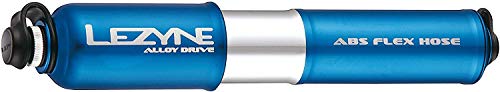 Lezyne Minipumpe CNC Alloy Drive, blau-glänzend, 1-MP-ALLDR-V2S10 von Lezyne