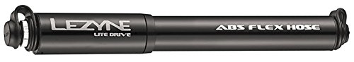Lezyne Minipumpe CNC Lite Drive, Schwarz-Glänzend, 1-MP-LTDR-V1S04 von Lezyne