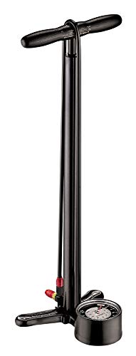 Lezyne Unisex-Adult Standluftpumpe Classic Floor Driv Schwarz 220psi, 63, 5cm, 1-fp-cfldr-v504, Metallic Black, 63.5 cm von Lezyne