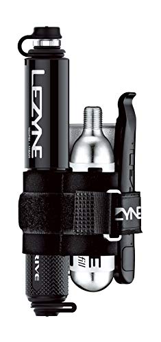 Lezyne Unisex – Erwachsene CNC Pocket Drive Loaded Minipumpe, schwarz, 14 cm von Lezyne