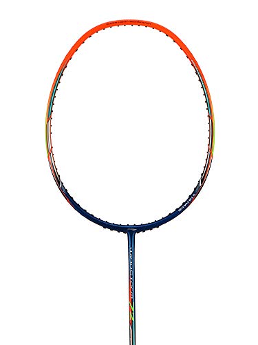 Li Ning Badminton Racket Windstorm 72 unbespannt Badmintonschläger Federball-Schläger (orange) von LI-NING