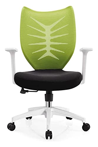 LiChA Bürostuhl, Büroschreibtisch und Stuhl, Computerstuhl, Netz-Lift-Drehstuhl, Gaming-Stuhl, Arbeitsstuhl, gepolsterter Sitzstuhl (Farbe: Grün, Größe: 96–104 x 64 cm) von LiChA