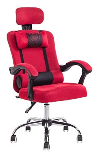 LiChA Bürostuhl, Computerstuhl, Liegestuhl, Arbeitstisch und Stuhl, Sofastuhl, hohe Rückenlehne, Spielstuhl, menschlicher Körper, einzelner drehbarer Liftstuhl, Stuhl (Farbe: Rot), erforderlich von LiChA