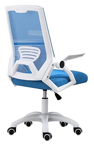 LiChA Bürostuhl, Schreibtisch und Stuhl, ergonomischer Bürostuhl, höhenverstellbar, Netzspielstuhl, drehbarer Armlehnensitz, Computerstuhl, Stuhl (Farbe: Blau) von LiChA