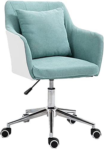 LiChA Bürostuhl, gepolsterter Sitz, ergonomischer Bürostuhl, verbessert die Körperhaltung und Nackenschmerzen, Arbeitsstuhl, E-Sport-Stuhl, Drehstuhl, Stuhl (Farbe: Blau) von LiChA